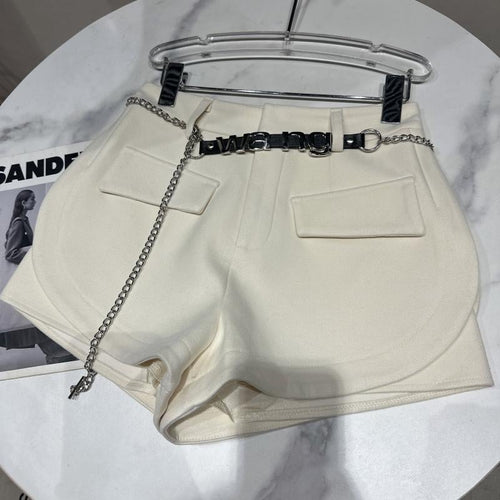 3D Pocket Wool Shorts for Women - Winter Collection