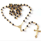 Handmade 6mm Glass Pearl Necklace Wholesale Rosary