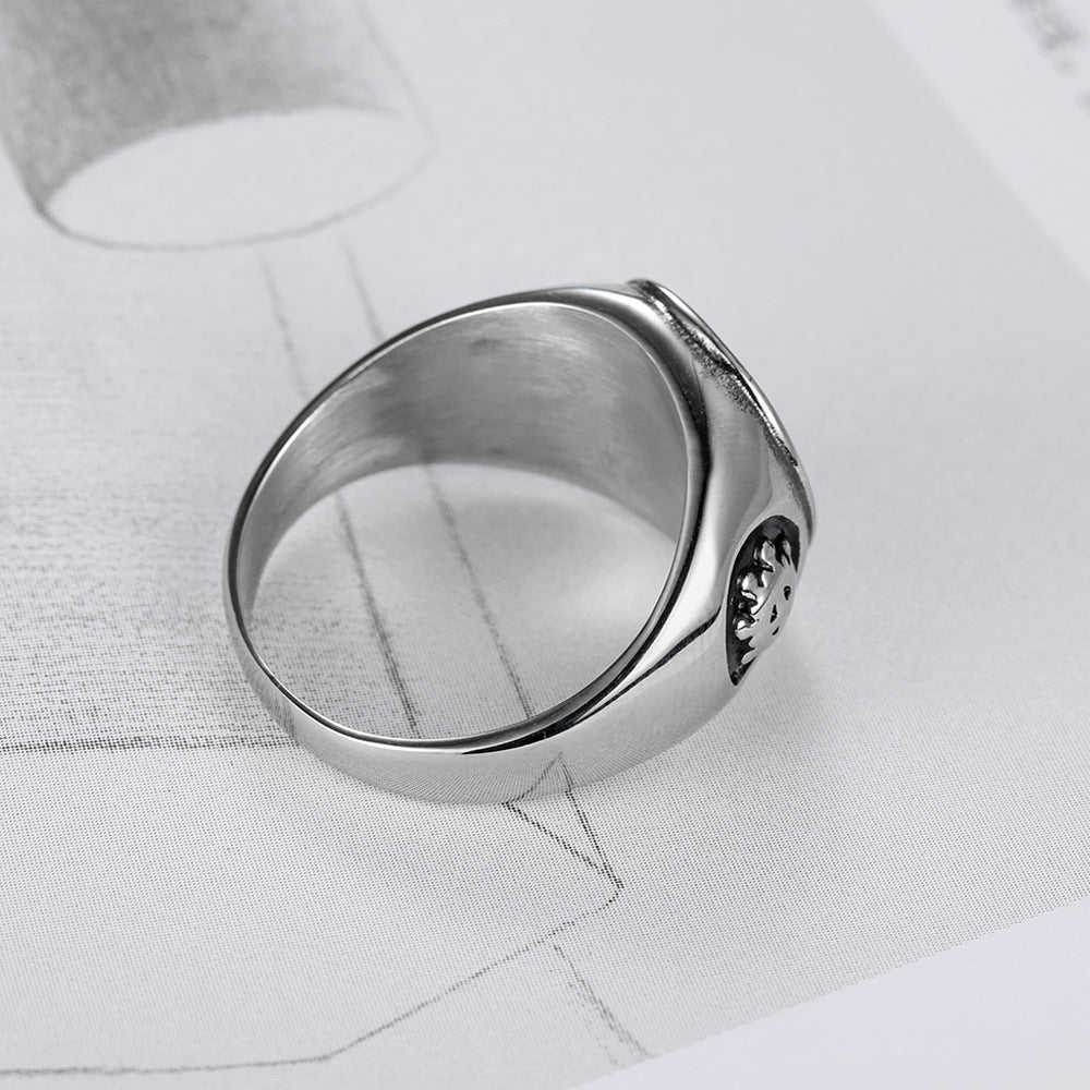 Stainless Steel Eye Ring - God Eye Design | Jewelry