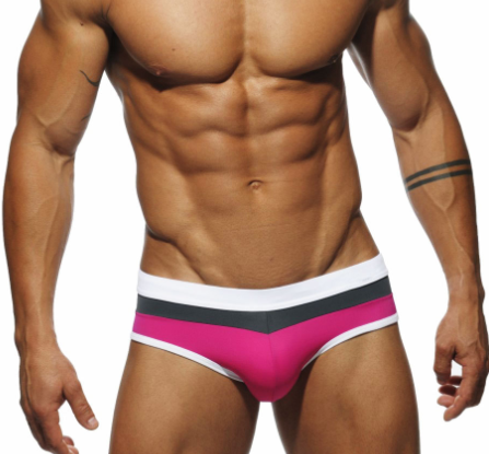 Men's Blue Camo Swim Briefs
