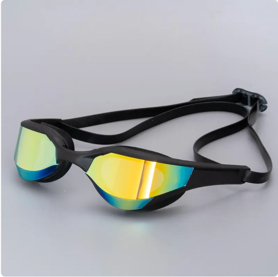 HD Racing Mirrored Anti-Fog Swim Goggles