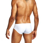 Color Block Triangle Swim Trunks - Quick Dry Swimwear
