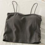 Women's Slim Knit Casual Solid Color Tank Top