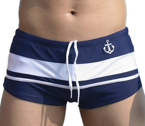 Anchor String Swim Shorts for Men