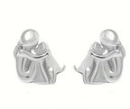 Best Friend And Dog Hugging Earrings and Necklace | Jewelry