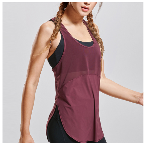 Women's Quick-Dry Sleeveless Sports Yoga Tank Top