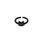 Cute Black Cat Ring for Women