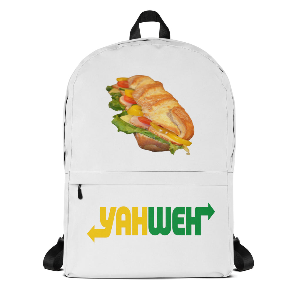 Yahweh Backpack White - product-only