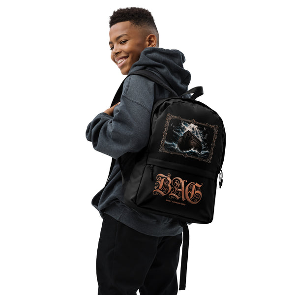 BAG Christian Backpack - Built Around God | Faith Streetwear