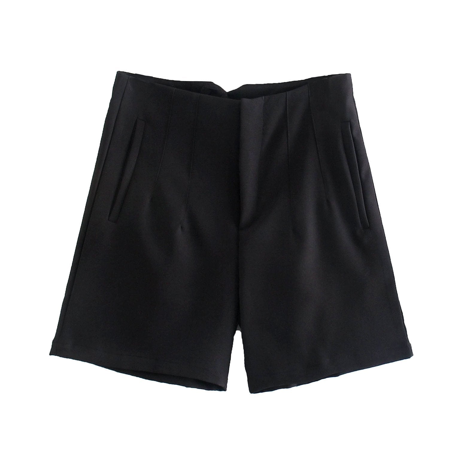 Simple High Waist Casual Shorts for Women