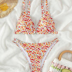 Women's 2 Piece Floral Print Swimsuit