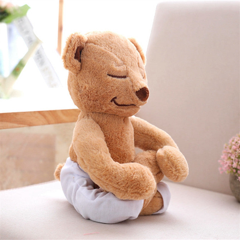 Yoga Bear Plush Toy - Teddy Bear Doll | Home Decor
