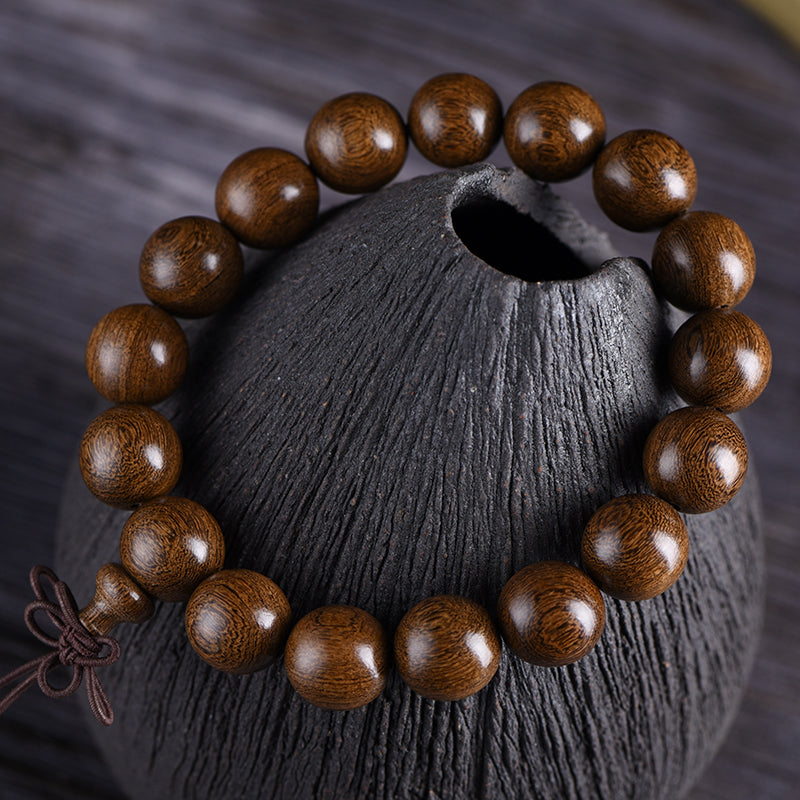 Sandalwood Prayer Beads Bracelet with 108 Beads