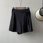 Women's High Waist Casual Lace-Up Summer Shorts