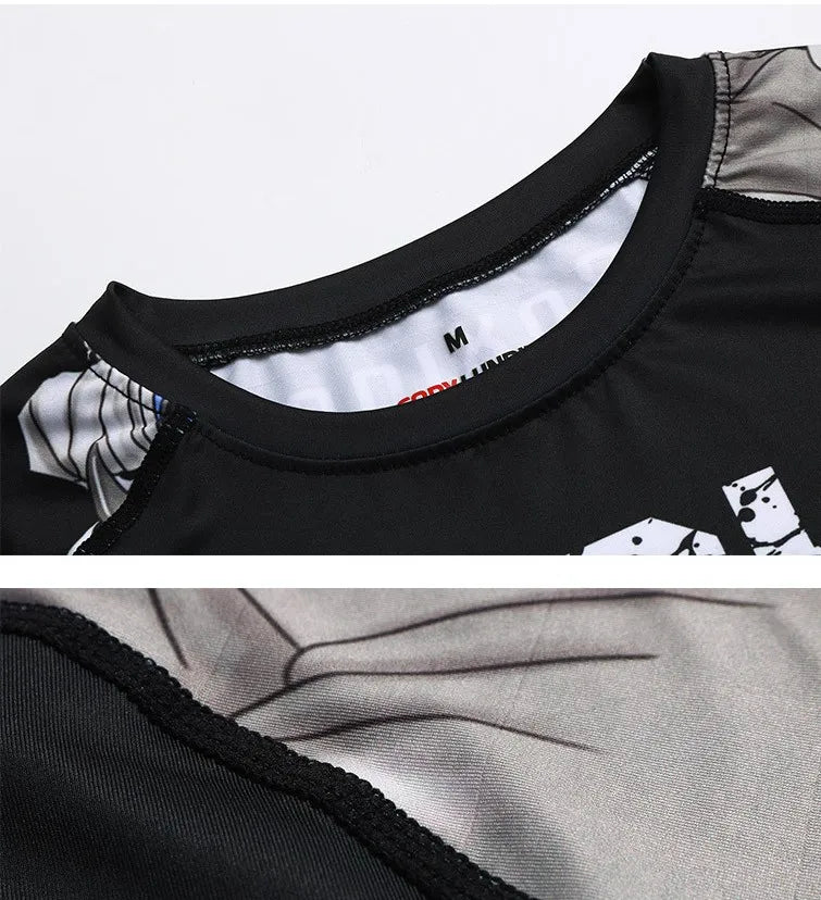 Panda Graphic Compression Rashguard