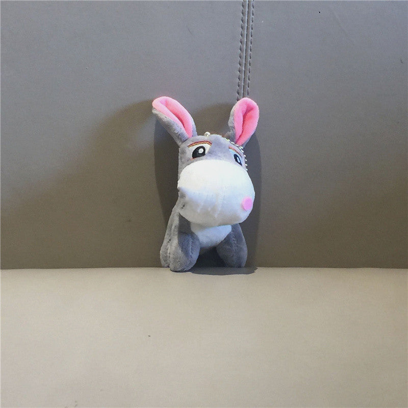 Cute Plush Donkey Keychain and Toy Doll | Accessory