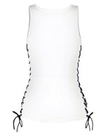 New Digital Print Feather Pattern Women's Tank Top