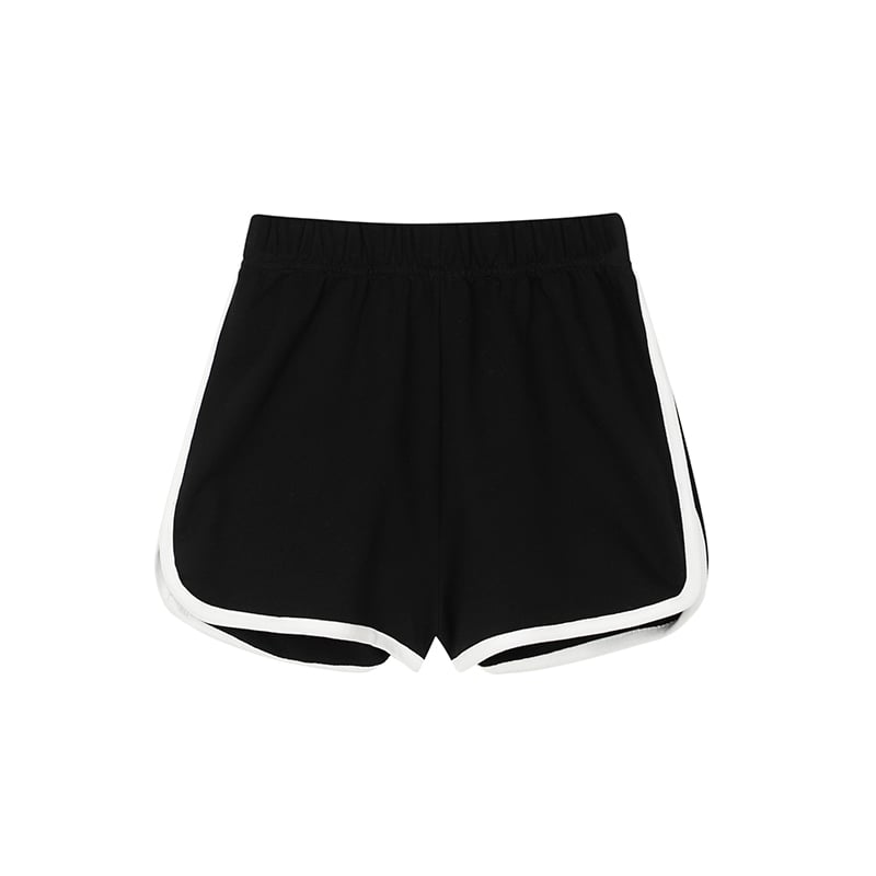 Women's Summer Sports Shorts with Side Stripes