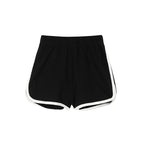 Women's Summer Sports Shorts with Side Stripes