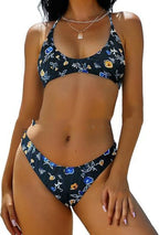 Floral Print Bikini Set