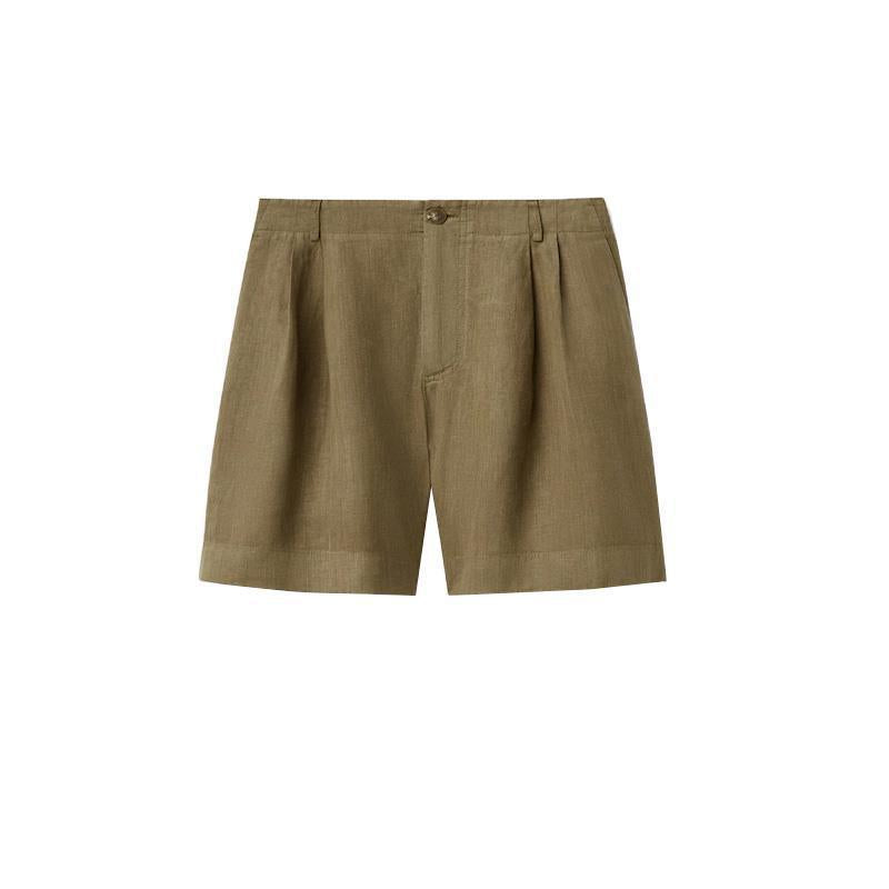 2023 Summer Women's Fashion High-Waist Pleated Shorts