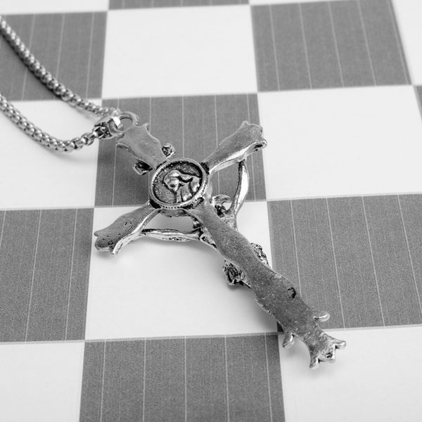 Stylish 3D Jesus Christ Cross Pendant Necklace | Christian Jewelry