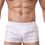 Men's Breathable Cotton Shorts and Swim Trunks Set