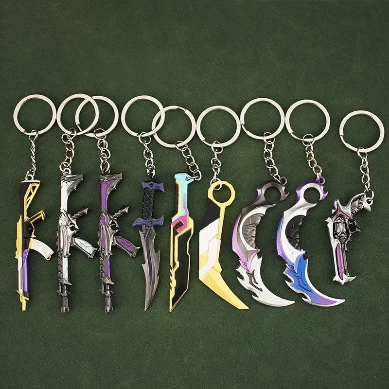 Valorant Reaver Karambit Knife Keychain Toy for Boys | Accessory