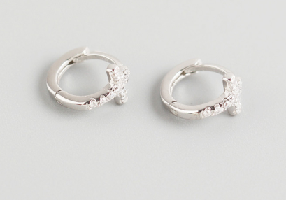 Men's Cross Ring and Zirconia