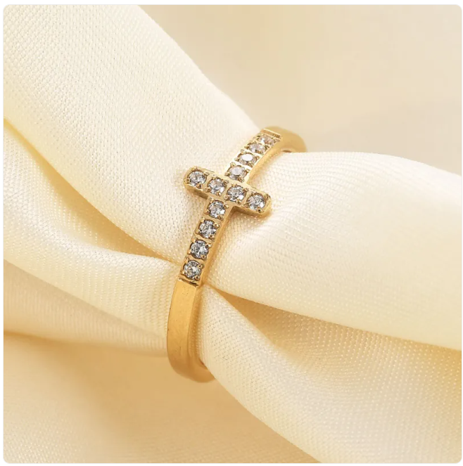 Vintage Cross Ring