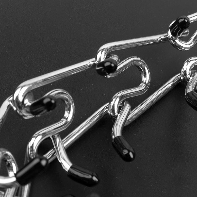 Metal Dog Training Collar with Detachable Chain
