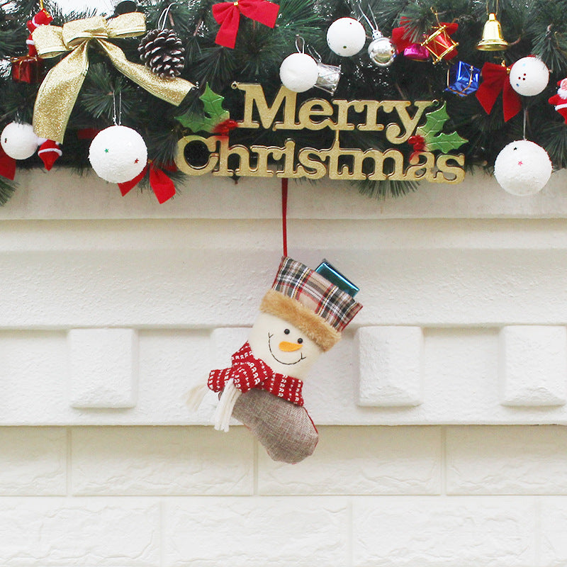 Christmas Stocking Gift Bag and Tree Decorations | Holiday Decor