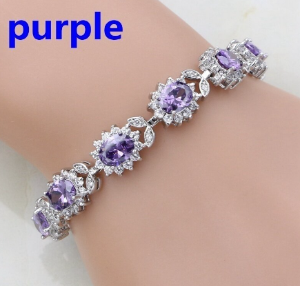 Inlaid Cross Bracelet for Women