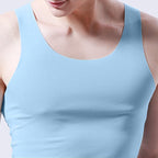 Men's Ice Silk V-Neck Tank Top