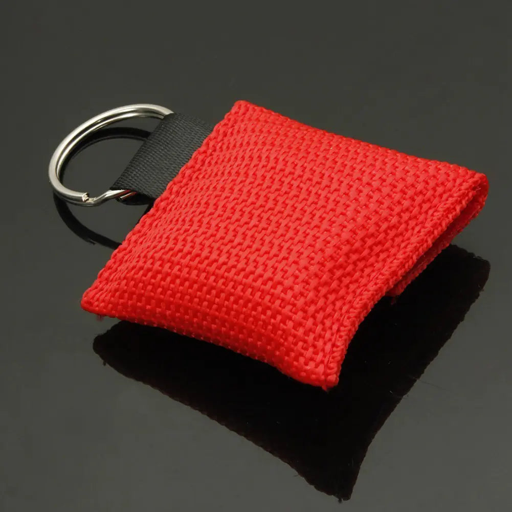 2-Pack CPR Face Shield Keychain Emergency Masks | Accessory