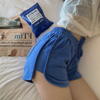 Women's High-Waisted Cotton Athletic Shorts