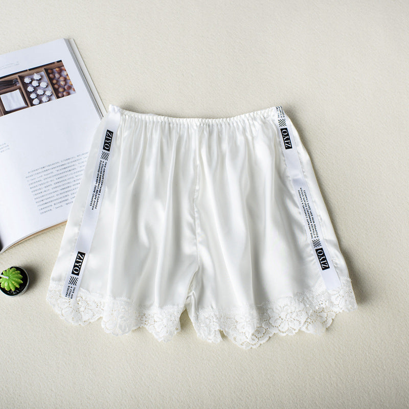2019 Summer Silk Women's Loose Safety Shorts