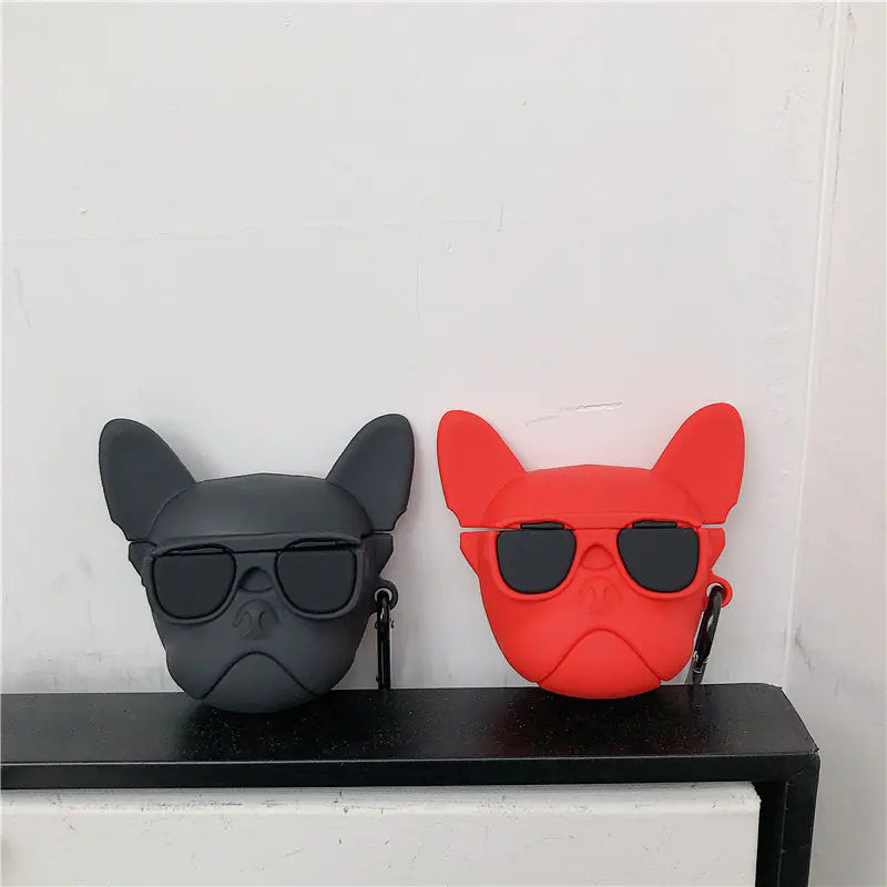 Bulldog Silicone Case for AirPods Pro & 1/2 | Accessory