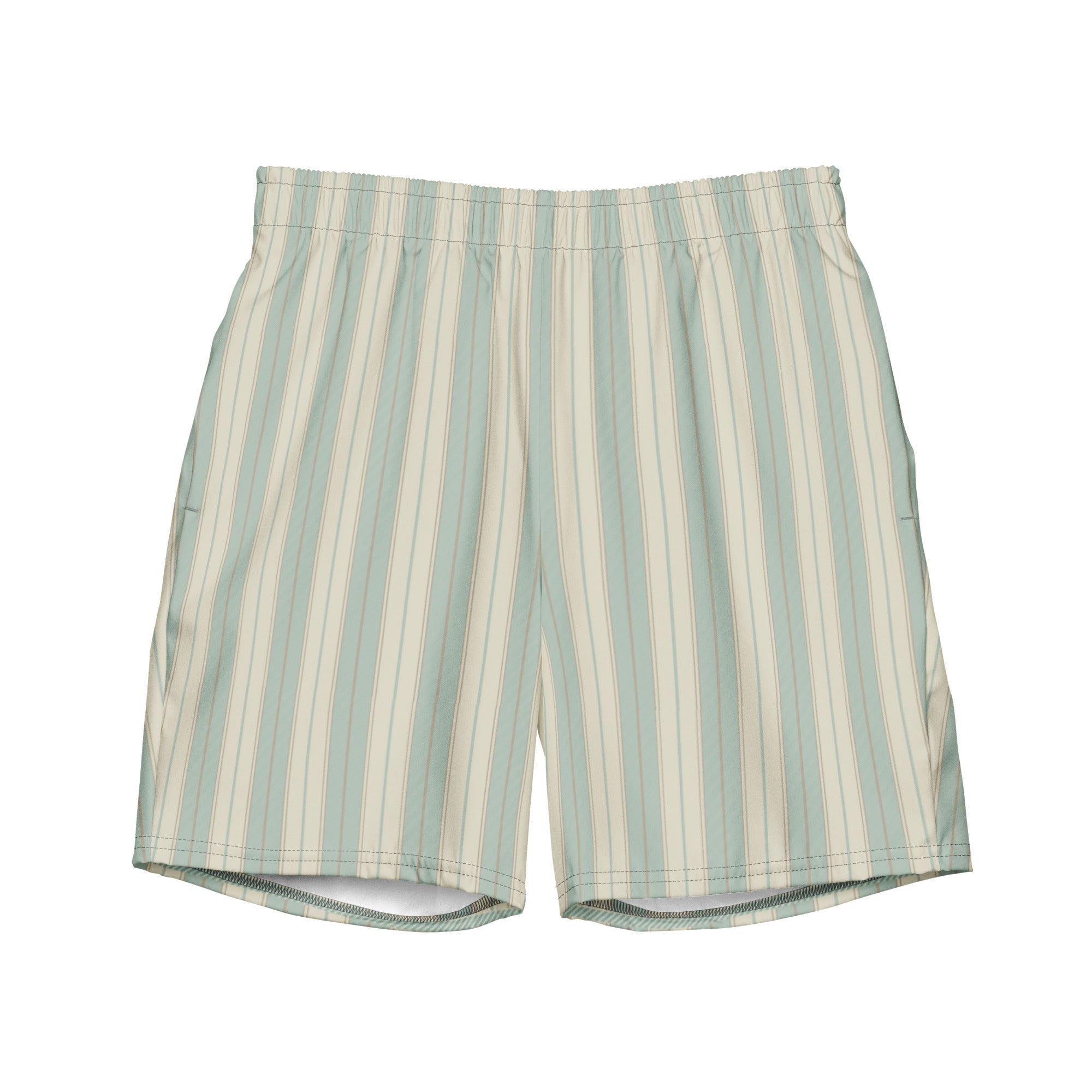 Men's Vintage Stripe Swim Trunks