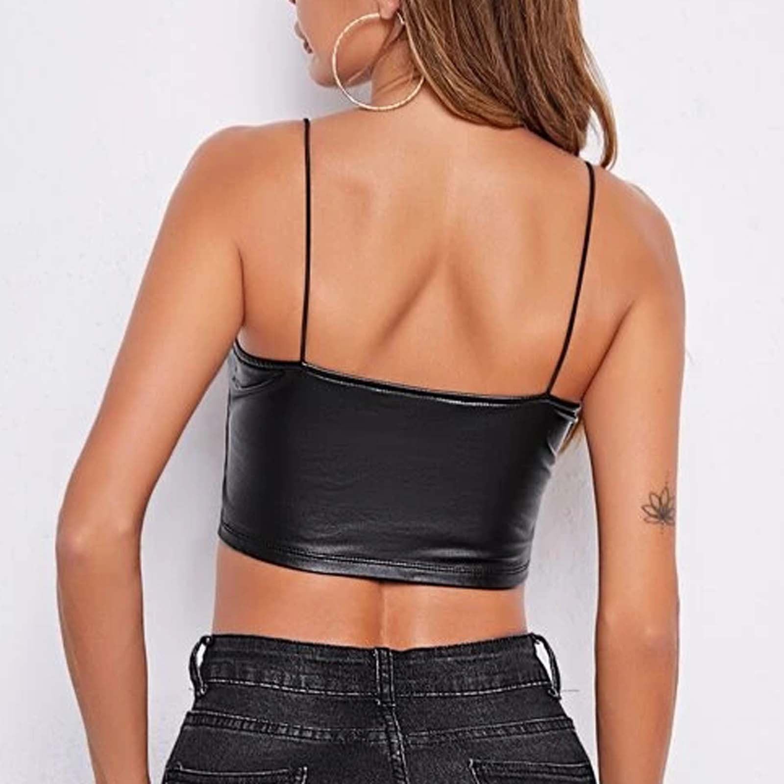 2022 New Solid Color Crop Top with Slim Fit