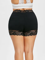 Lace Trimmed Base Shorts for Women