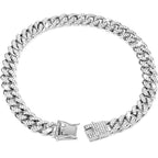 Hip Hop Dog Collar and Necklace Combo