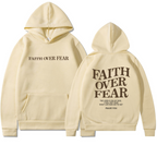 Faith Over Fear Hoodie | Faith Streetwear