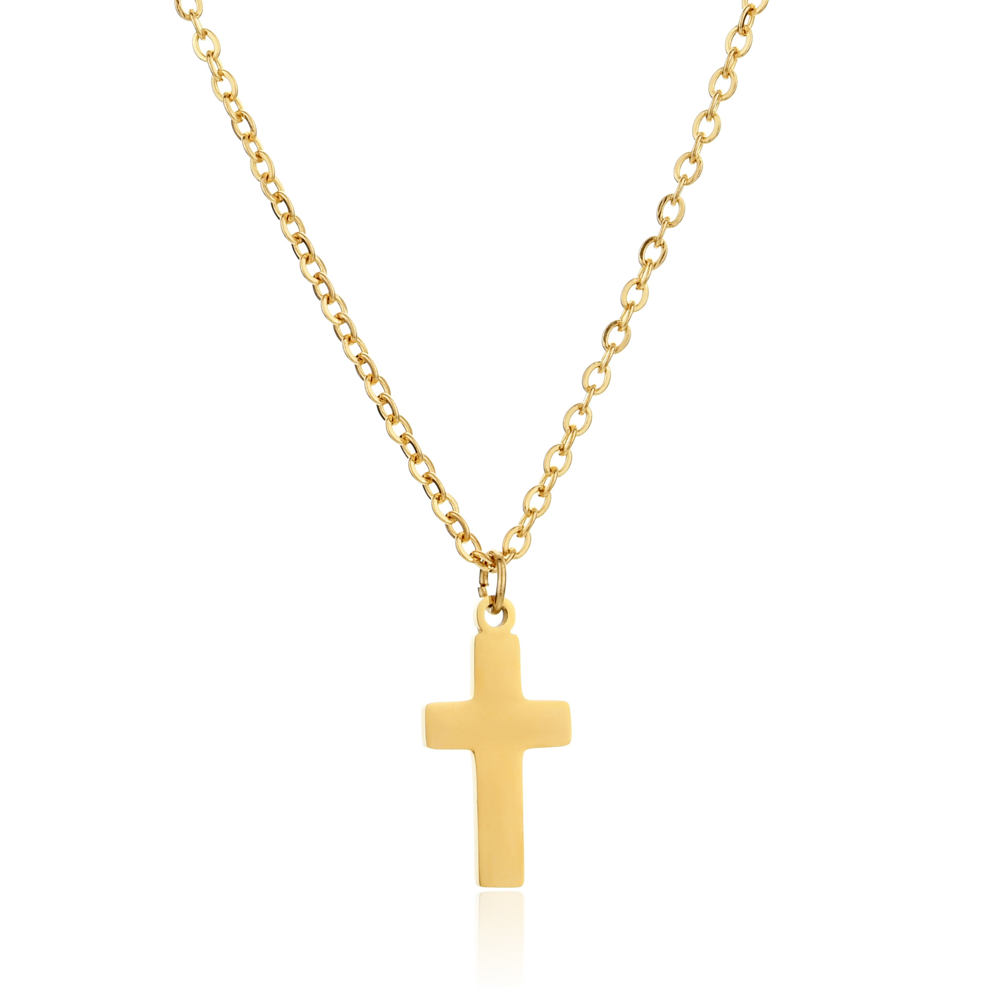Stainless Steel Cross Necklace