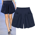 Plus Size Loose-Fit Summer Shorts for Women