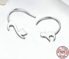 Cat Ear Stud Earrings