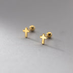 Cross Stud Earrings for Women