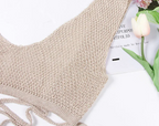 Knit Crop Top and Slit Skirt Set