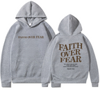 Faith Over Fear Hoodie | Faith Streetwear