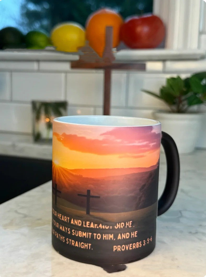 Heat Sensitive Scripture Mug | Christian Drinkware